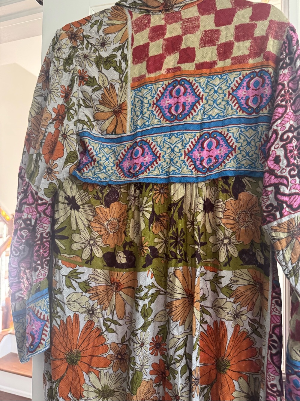 Free People Jackie Printed Maxi Top - Picture 9 of 9
